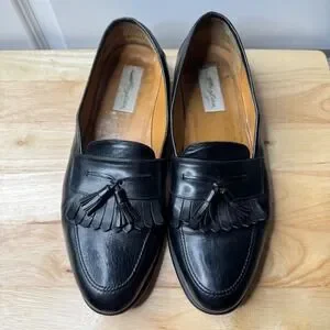 Mezlan | Shoes | Mezlan Black Leather Santander Tassel  display picture 2